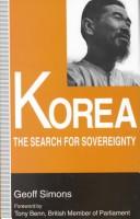 Cover of: Korea: The Search for Sovereignty
