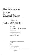 Cover of: Homelessness in the United States: Volume II: Data and Issues (Contributions in Sociology)