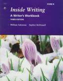 Cover of: Inside Writing: A Writer's Workbook : Form B