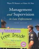 Cover of: Management and Supervision in Law Enforcement