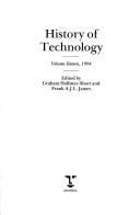 Cover of: History of technology.
