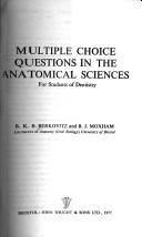 Multiple choice questions in the anatomical sciences : for students of dentistry