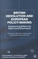 British devolution and European policy-making : transforming Britain to multi-level governance