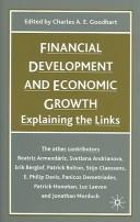 Financial development and economic growth : explaining the links