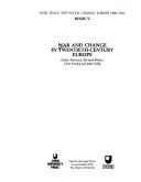 Cover of: War and change in twentieth-century Europe