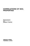 Correlations of soil properties