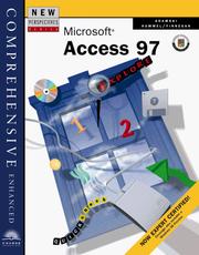 Cover of: New Perspectives on Microsoft Access 97 Comprehensive -- Enhanced by Joseph J. Adamski, Charles T. Hommel, Kathy Finnegan, Joe Adamski, Charles Hommel