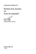Cover of: Sarraute: "Portrait D'un Inconnu" and "Vous Les Entendez?" (Critical Guides to French Texts)