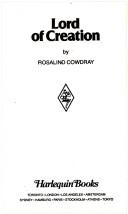 Cover of: Lord of Creation by Rosalind Cowdray