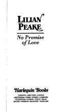 Cover of: No promise of love
