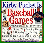 Cover of: Kirby Puckett's baseball games by Kirby Puckett