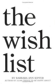 Cover of: The wish list