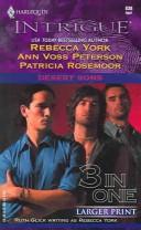 Cover of: Desert Sons (Harlequin Intrigue: Larger Print)
