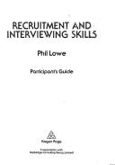 Recruitment and interviewing skills