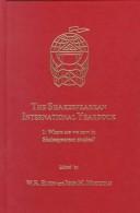 Cover of: The Shakespearean International Yearbook by 