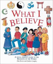 Cover of: What I Believe:A Young Person'