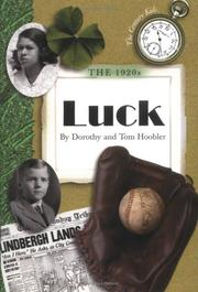 Cover of: 1920s: Luck , The (The Century Kids)