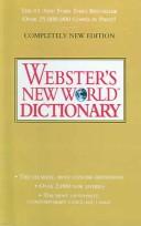 Cover of: Webster's New World Dictionary (Webster's New World)