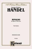 Cover of: Rinaldo: 1711 (Kalmus Edition)