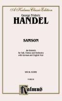 Cover of: Samson by George Frideric Handel