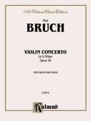 Cover of: Violin Concerto in G Minor, Op. 26, Kalmus Edition