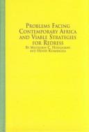 Cover of: Problems Facing Contemporary Africa and Viable Strategies for Redress (Studies in African Economic and Social Development)