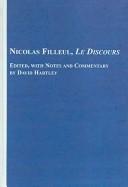 Cover of: Nicolas Filleul, Le Discours (Studies in French Literature) | David Hartley
