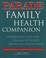 Cover of: Parade family health companion