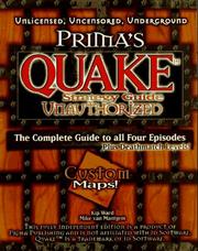 Prima's Quake by Kip Ward, Mike Vanmantgem