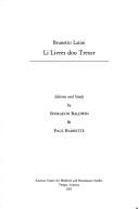Cover of: Li Livres Dou Tresor by Brunetto Latini