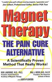 Cover of: Magnet therapy by Ronald Melvin Lawrence
