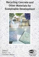 Recycling concrete and other materials for sustainable development