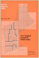 Cover of: New England Journal of Public Policy: Special Issue on AIDS, Winter/Spring 1988, Vol 4, No.1