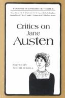 Cover of: Critics on Jane Austen: Readings in Literary Criticism, No. 5