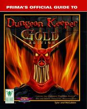 Cover of: Dungeon Keeper Gold (Prima's Official Game Secrets)