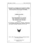 Cover of: Presidential Determination Regarding Certification of the 32 Major Illicit Narcotics Producing and Transit Countries