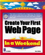 Cover of: Web Pages
