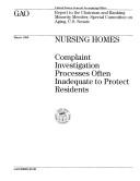 Cover of: Nursing Homes | William J. Scanlon