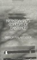 Cover of: Kierkegaard's Concept of Existence (Marquette Studies in Philosophy, #35.)
