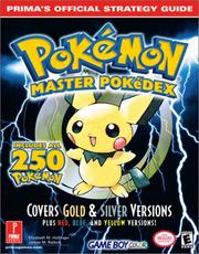 Cover of: Pokemon Master Pokedex: Prima's Official Strategy Guide
