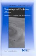Chronology and evolution of Mars : proceedings of an ISSI workshop, 10-14 April 2000, Bern, Switzerland