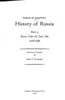 Cover of: Russia under the Tatar yoke, 1228-1389 (History of Russia)