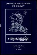 Cover of: Cambodian Literary Reader And Glossary