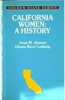 Cover of: California Women: A History