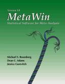 Cover of: Metawin: Statistical Software for Meta-Analysis : Version 2.0