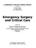 Emergency surgery and critical care