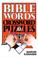 Cover of: Bible Words Crossword Puzzles 3