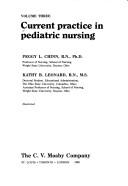 Cover of: Current Practice in Paediatric Nursing