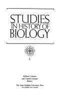 Studies in history of biology. [Vol.]2