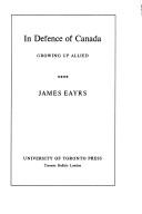 Cover of: In Defense of Canada